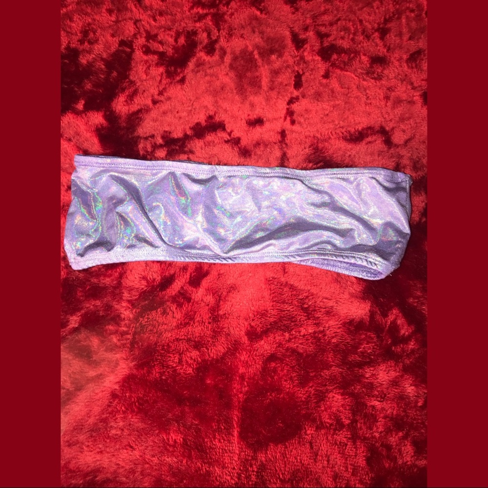 Ravewonderland purple Bandeau